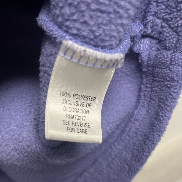 Fleece Snowman Embroidered Top XL - Picture 6 of 6